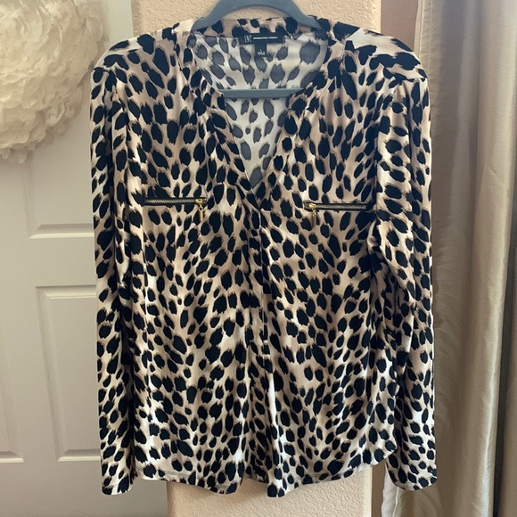 INC tunic. Size Large. Animal print - Picture 1 of 9
